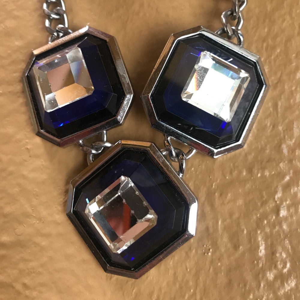 Dark blue necklace